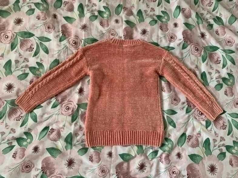 sweterek dziecięcy dziewczynki 122cm 7 lat