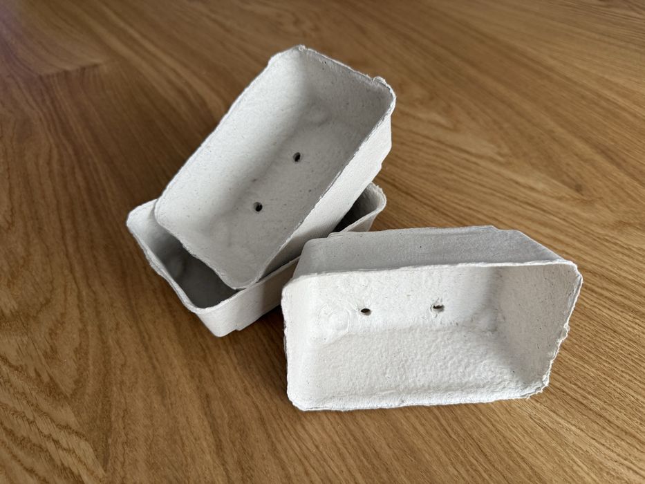 Pojemniki na maliny 250g owoce, jak garant, berigard, pulpa, celuloza