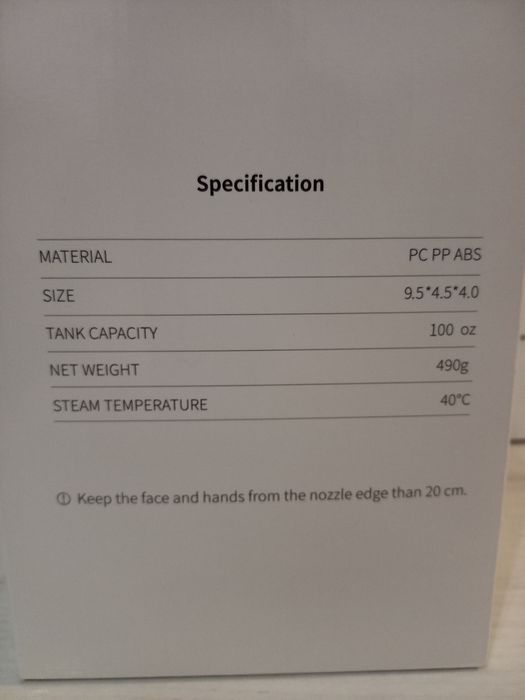 Sauna do twarzy firmy Oriflame