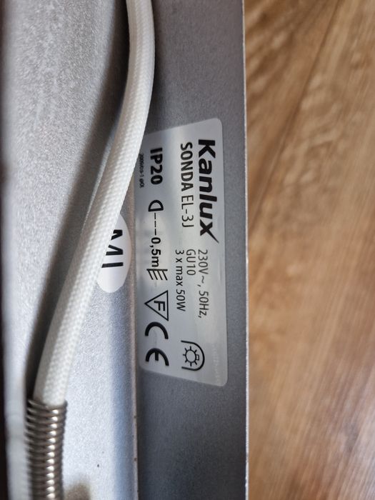 Lampa 3-punktowa Kanlux SONDA  EL-3J