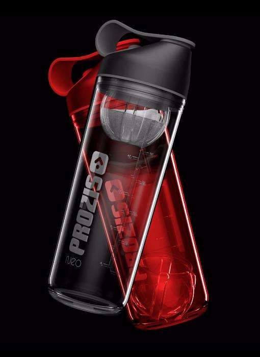 Novo e selado Shaker Neo Mixer Bottle Smoke 600 ml