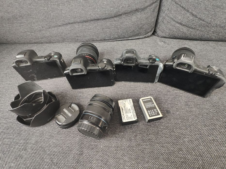 Galaxy NX camera android 4 szt + obiektywy