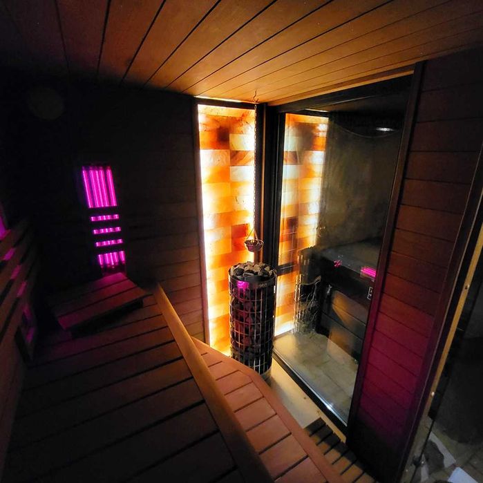 Sauna ogrodowa Olaf 235 cm x 175 cm