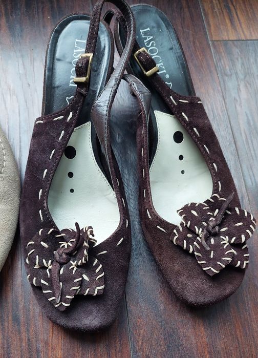 2 pary buty 39 Czółenka Lasocki i Tamaris 38