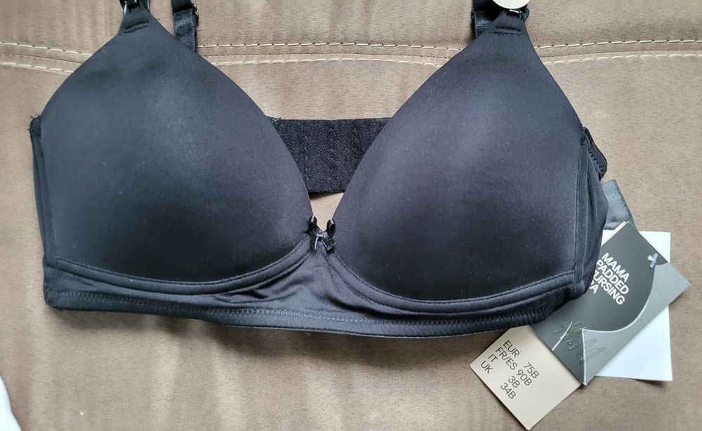 NOWY biustonosz do karmienia stanik H&M Mama 75 B