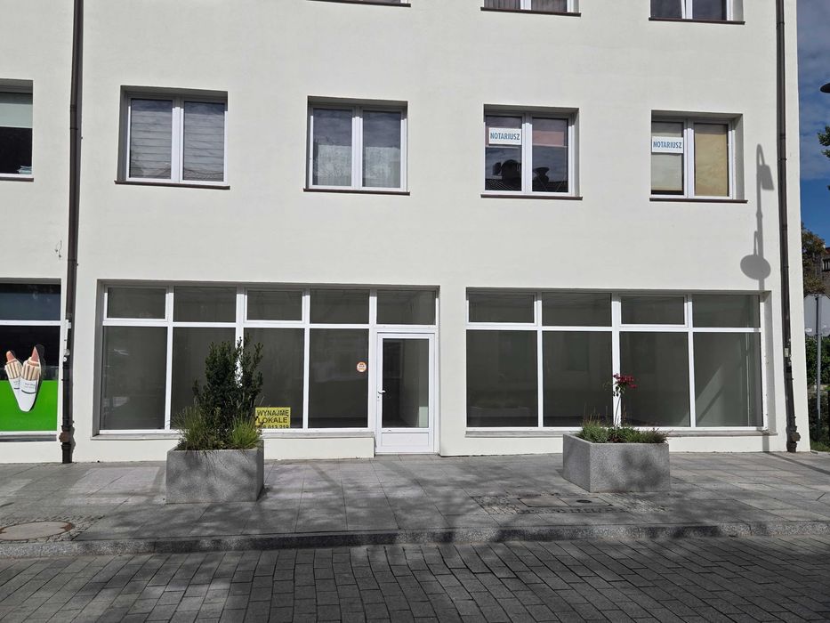 Lokal handlowo-usługowy 115 m² | Duże witryny | Centrum Płocka | Kościuszki 1