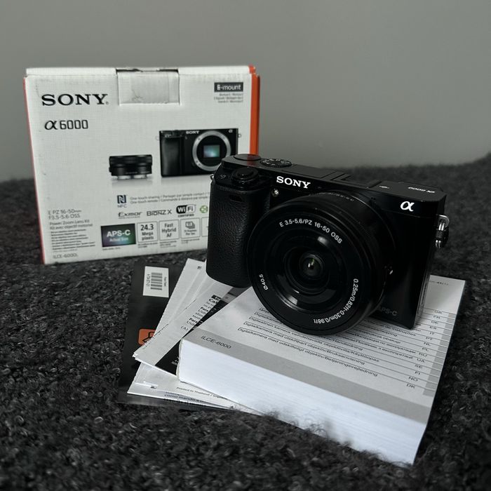 Aparat Sony a6000 - BEZ WAD - Karta Pamięci GRATIS