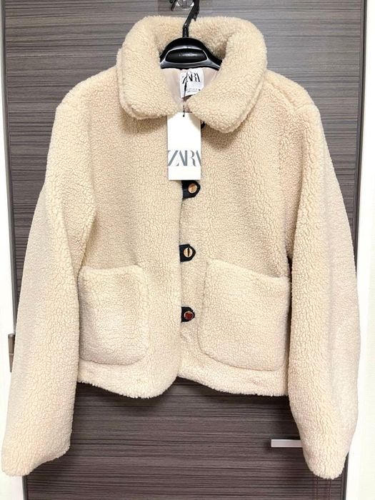 Kurtka teddy kurtka z futerka zara