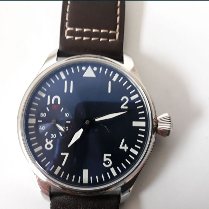 Relógio Parnis Pilot Corda Manual