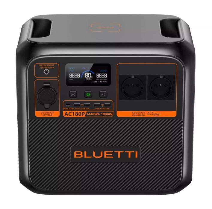 Зарядна станція Bluetti AC180P, 1440Wh, 1800W