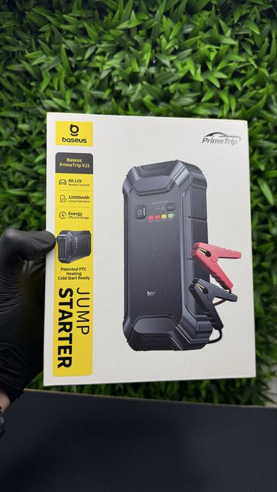 Автомобільний бустер Baseus PrimeTrip VJ1 12000mAh Оновлений 12 бустер