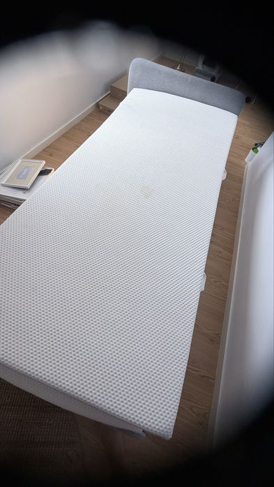 Cama Slatum  com colchão Abygda (ikea)