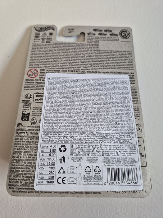 Ford Escort RS 2000 RR Hot Wheels Silver Series