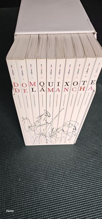Dom Quixote de la Mancha com imagens de Julio Pomar