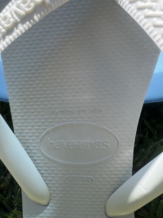 Havaianas brancas 43/44