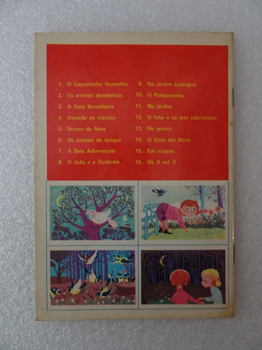 Caderneta de cromos completa - O João e a Guidinha