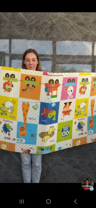 Дитячий килимок. Детский коврик. Термоковрик развивающий. Термокилимок