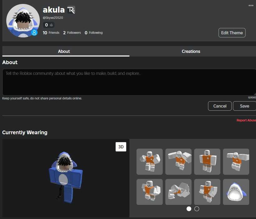 Продам аккаунт роблокс