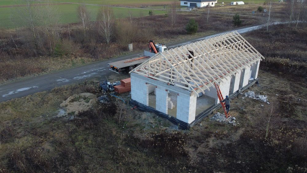 Wiązary dachowe produkcja, projekt , montaż z certyfikatem