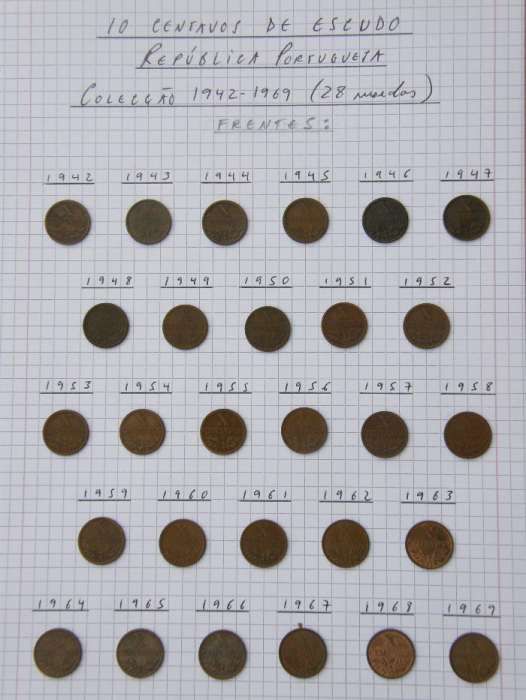 Dez centavos de Escudo - Tostão