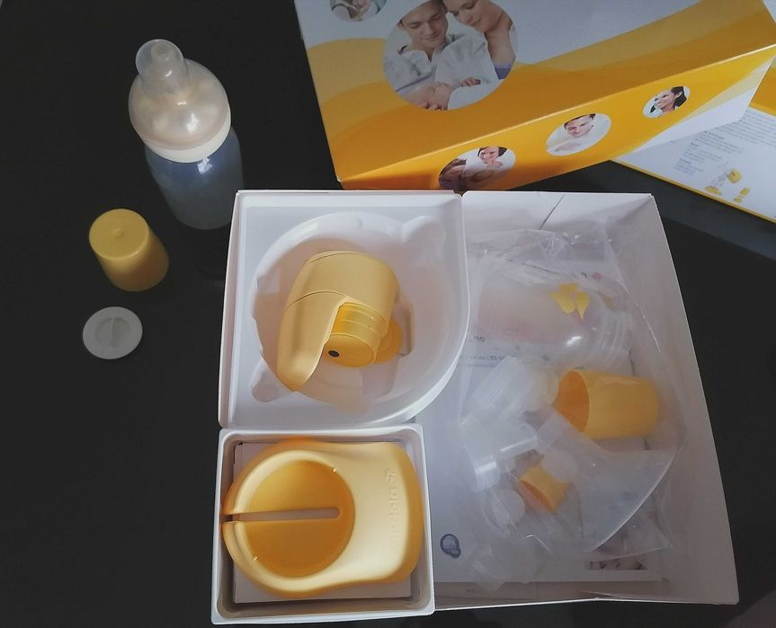 NOVA! Melhor marca e mais conforto! Bomba tira leite elétrica Medela