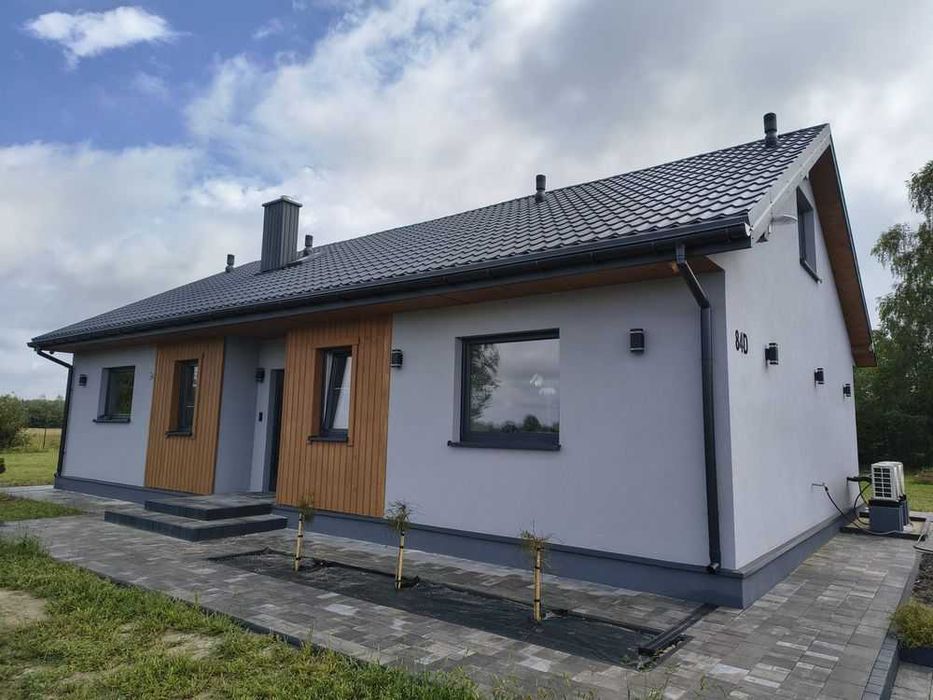 Dom energooszczędny 109 m2 + 15 m2 tarasu do postawienia na działce