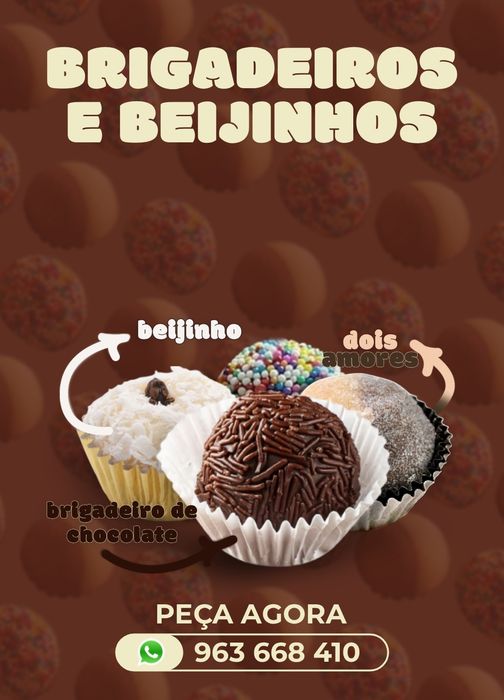 Salgadinhos e docinhos festa