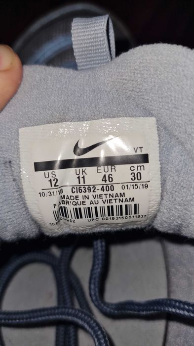 Nike Air Max 97 azuis e cinza