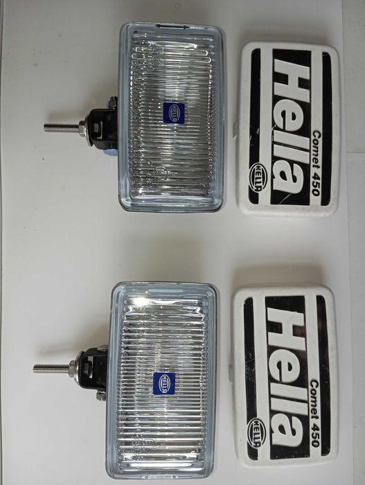 Faróis Hella de nevoeiro modelo Comet 450 homologados CE