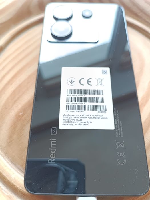 Смартфон Xiaomi Redmi Note 13 Pro 5G Midnight Black  8Gb RAM 256Gb ROM