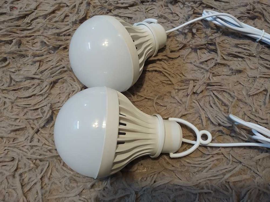 Мощная USB лампа от повербанка на  7 Ватт