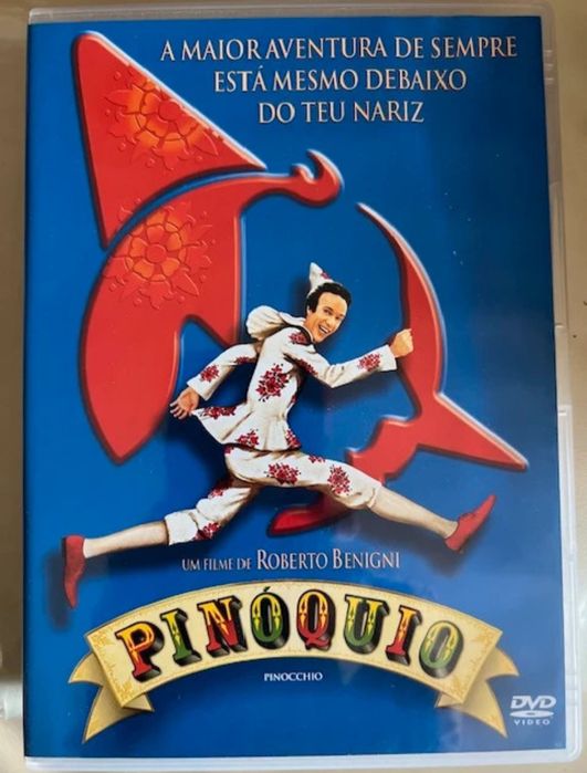 DVD Pinóquio - Roberto benigni