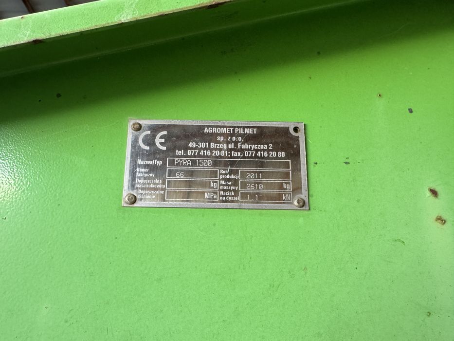 Kombajn do ziemniaków Pyra 1500 (grimme, bolko,avr) Agtomet