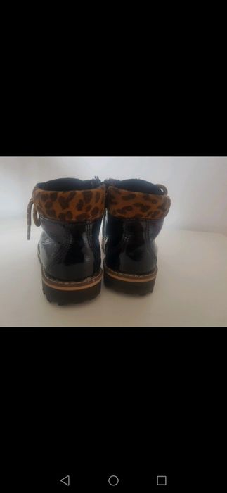 Friboo skórzane trzewiki  dziewczęce rozm. 25