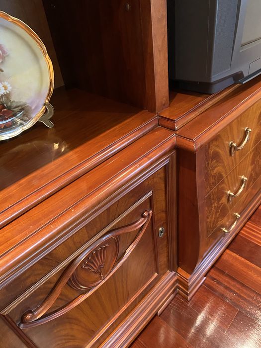 Movel de salao madeira cerejeira