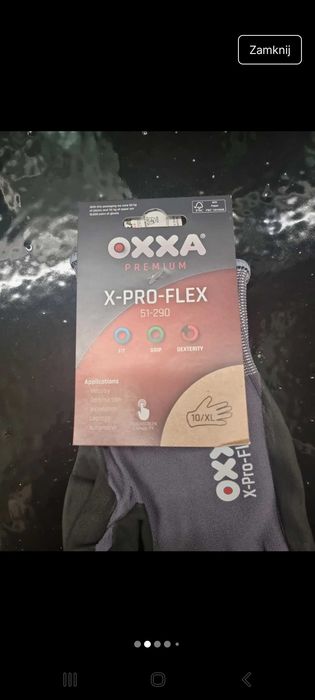 10 par nowych rekawiczek firmy oxxa w rozmiarze M