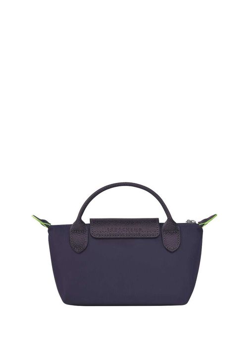 Сумка Longchamp Le Pliage Green Pouch With Handle Bilberry