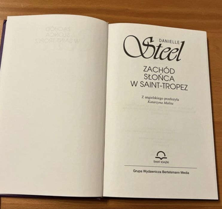 Zachód słońca w Saint-Tropez - Danielle Steel