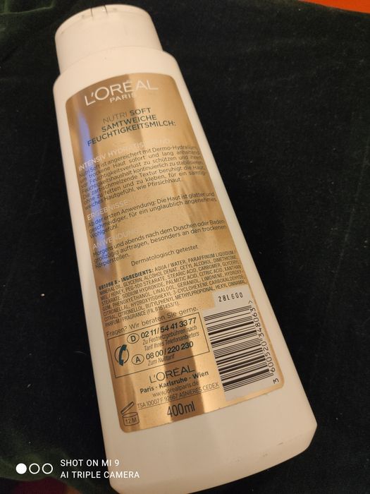 L'Oreal nutri soft balsam do ciała 400 ml