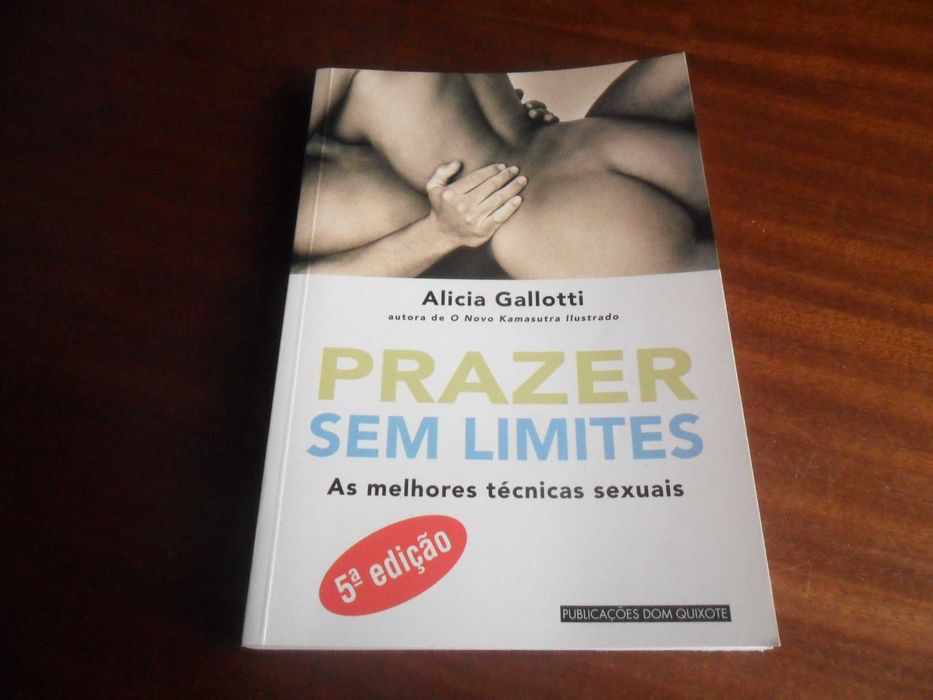 "Prazer sem Limites" de Alicia Gallotti - 5ª Edição de 2002