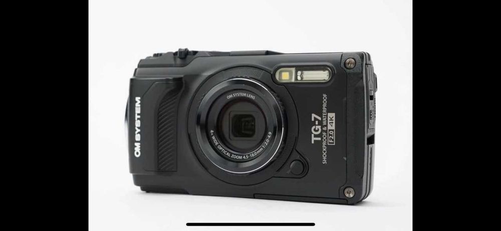 OM SYSTEM Tough TG-7 czarny nowy