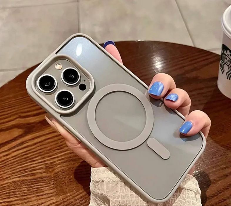 Магнітний матовий чохол MagSafe для iPhone 11 Pro Max / iPhone 13 Pro