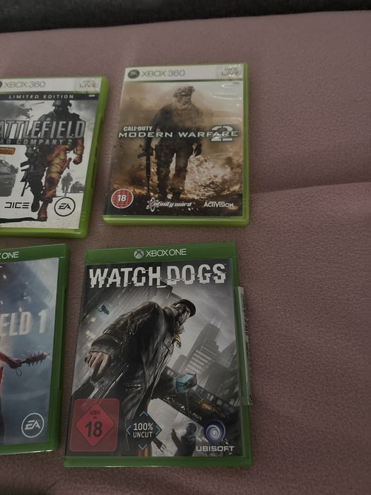 Gry na kosole XBOX ONE i 360