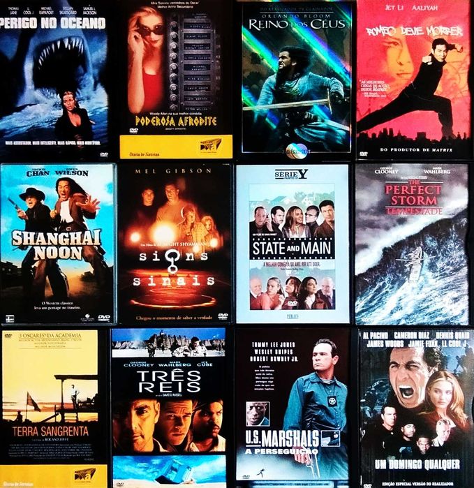 Filmes DVD Originais (Lote 3 - Atualizado)