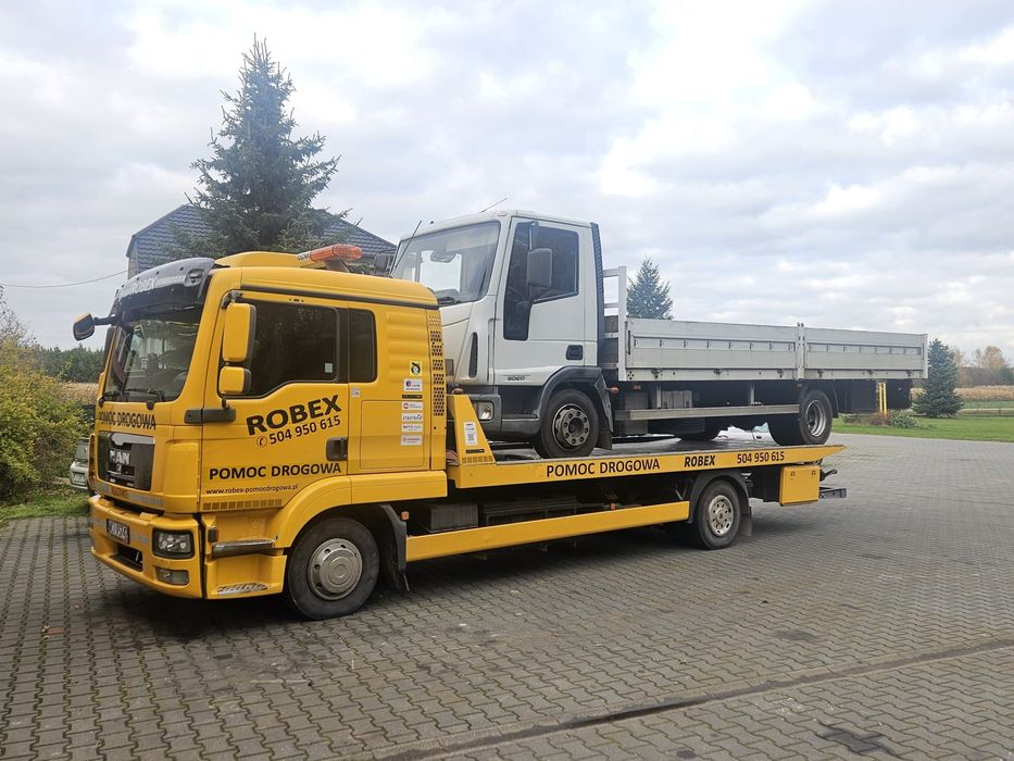 Pomoc Drogowa Auto Laweta Holowanie TIR Transport CIECHANÓW ROBEX