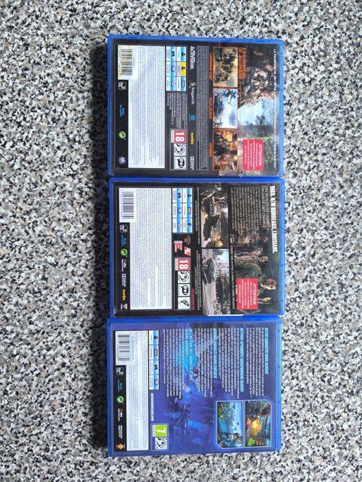 Call of duty black ops 3/Mafia 3/Ratchet and clank PlayStation 4