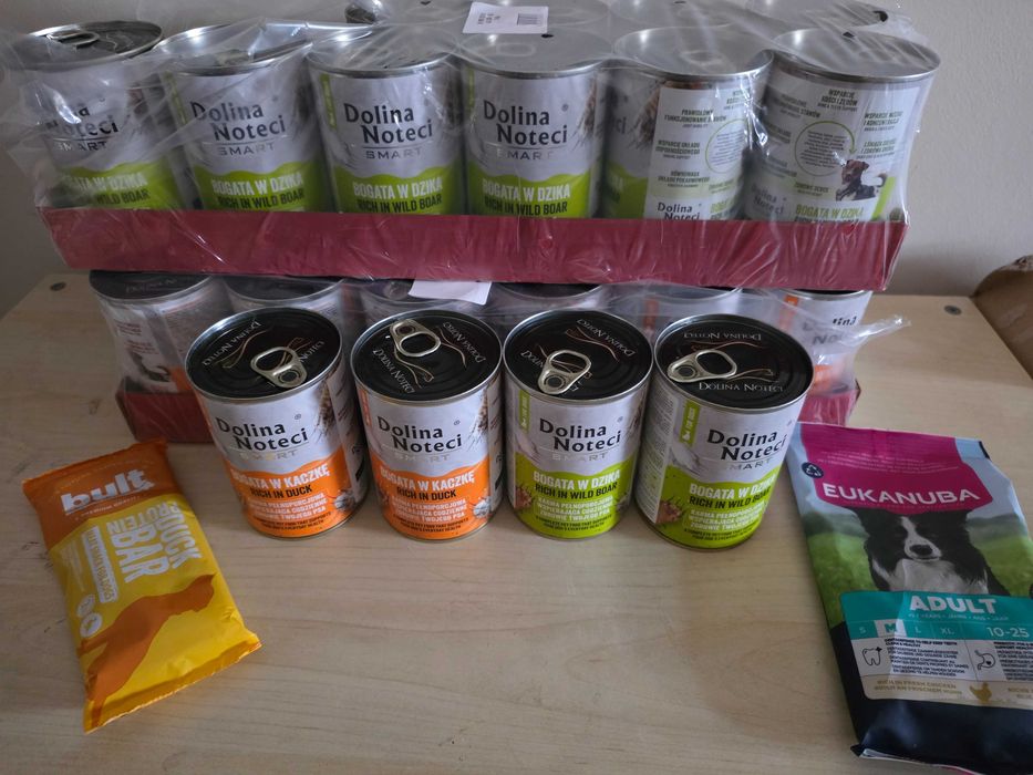 24x Dolina Noteci Smart karma dla psa 400g + gratisy
