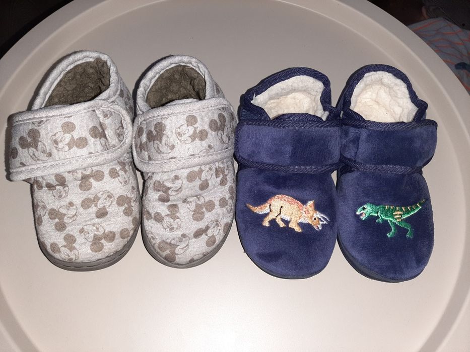 Тапочки Disney Микки щенячий патруль Marks Spenser динозавры