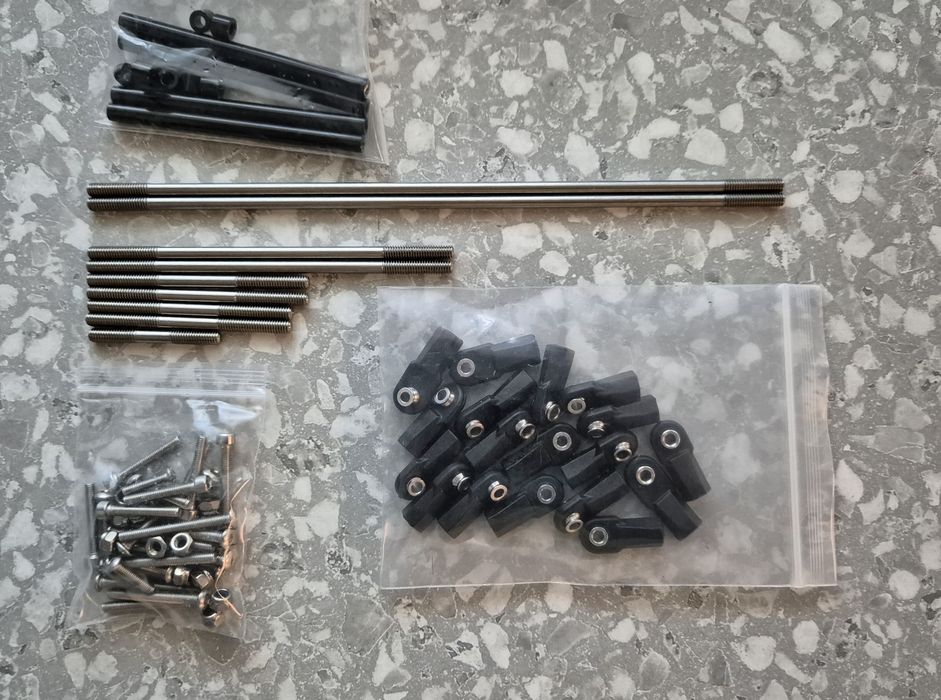 Rama modelu rc typu MOA włókno węglowe