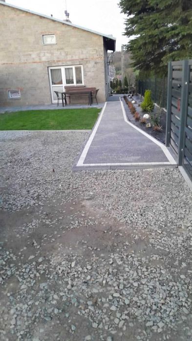 Usługi brukarskie prace ziemne